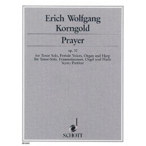 Prayer op. 32 : for tenor solo, female voices (3 [6] S, 3 [6] A), organ and harp (or piano)