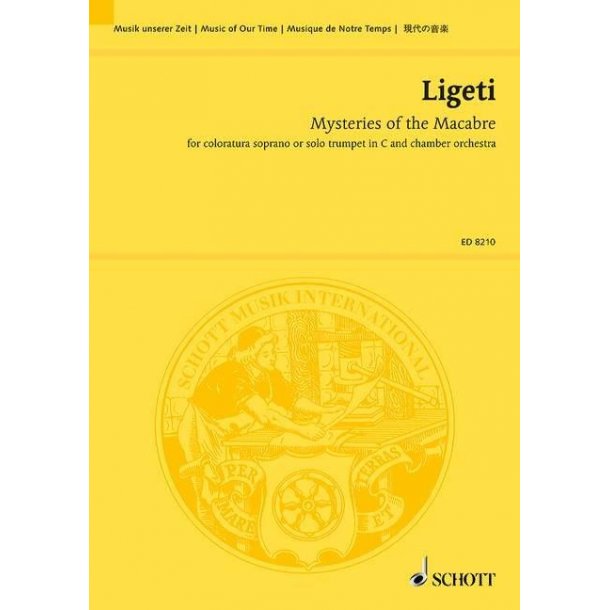 Mysteries of the Macabre : Three aria from the opera Le Grand Macabre