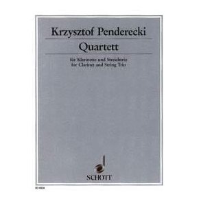 Quartet : for clarinet, violin, viola and violoncello
