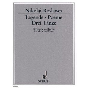 Legende / Poème / Drei Tanze