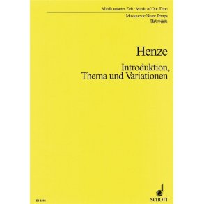 Introduction, Theme and Variations : Music Of Our Time