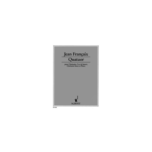 Quartet for wind Instruments