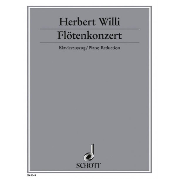 Flute Concerto : piano reduction with solo part