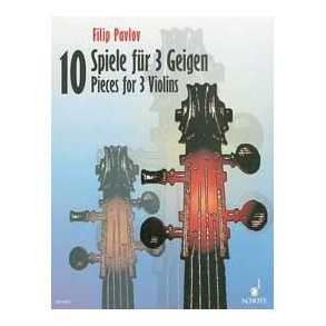 10 Pieces : for 3 Violins
