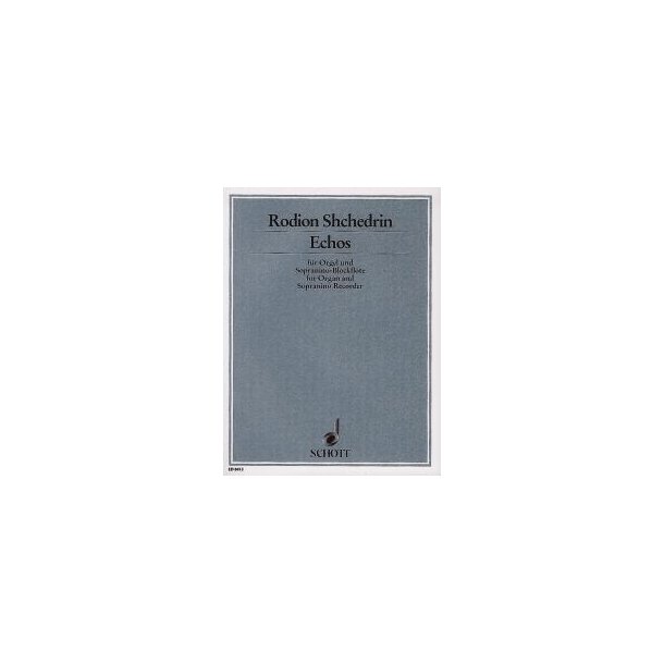 Echos : for organ and sopranino recorder