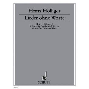 Songs without words Band 2 : Seven pieces