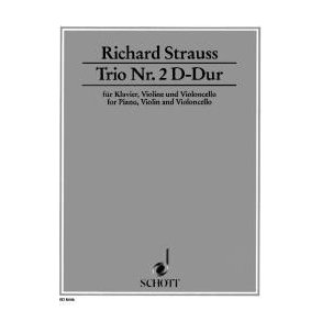 Trio No. 2 D major o. Op. AV. 53 : for piano, violin and violoncello