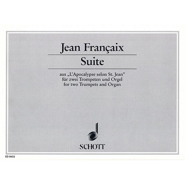 Suite : from L'Apocalypse selon St. Jean