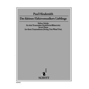 Des kleinen Elektromusikers Lieblinge : 7 Pieces for 3 Trautoniums
