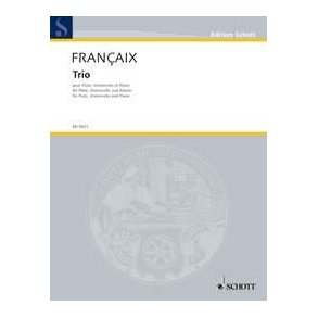 Trio : for flute, violoncello and piano