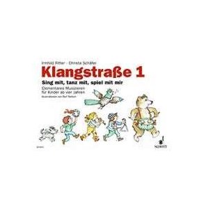 Klangstraßenpaket 1 : Lehrerordner + Kinderheft + Anwesenheitsheft + CD