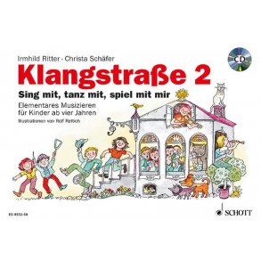 Klangstraße 2 - Kinderheft : mit CD, Elterninformationen, Anwesenheitsheft und Arbeitsblättern