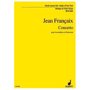 Concerto : for accordéon and orchestra