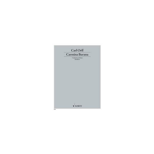 Carmina Burana : Cantiones profanae