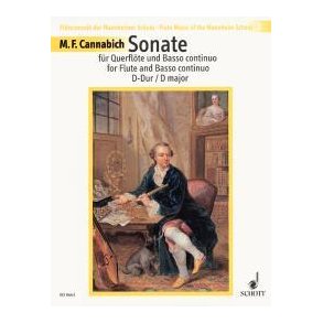 Sonate D-Dur Opus 1/1 : für Querflöte und Basso continuo
