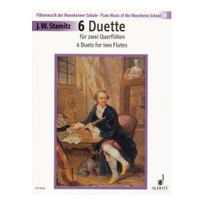 Six Duets : Flute Music from the Mannheim School Heft 6