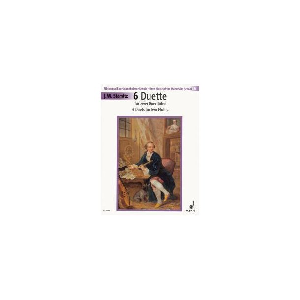 Six Duets : Flute Music from the Mannheim School Heft 6