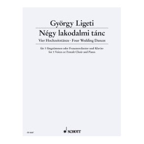 Négy lakodalmi tánc : (Four Wedding Dances)