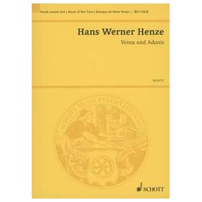 Venus und Adonis : Opera in one act