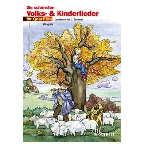 Die schonsten Volks- und Kinderlieder : sehr leicht bearbeitet