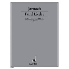 5 Songs op. 15