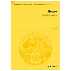 Two Concert Arias : Words by Heinz von Cramer