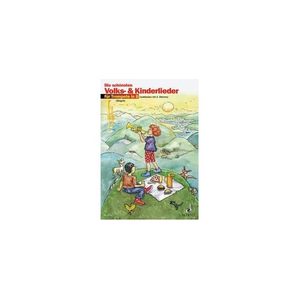 Die schonsten Volks- und Kinderlieder : sehr leicht bearbeitet