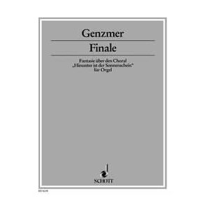 Finale GeWV 411 : Fantasie uber den Choral Hinunter ist der Sonnenschein