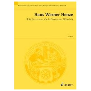 Il Re Cervo oder Die Irrfahrten der Wahrheit : Oper in 3 Akten. Libretto nach Gozzi von Heinz von Cramer