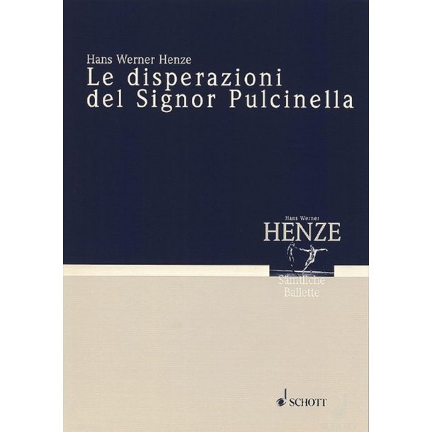 Mr. Pulcinella in Despair again : (Tanzstunden I) Tanzschauspiel. Libretto frei nach Moli&egrave;re