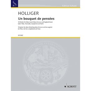 Un Bouquet De Pensées : 10 Stücke Für Oboe (Auch Oboe D'Amore und Englisch Horn) und Harfe
