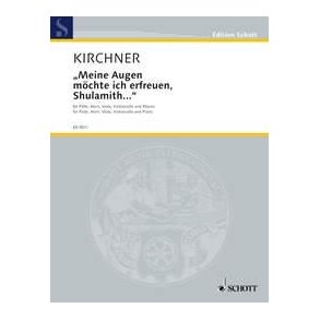 Meine Augen möchte ich erfreuen, Shulamith...