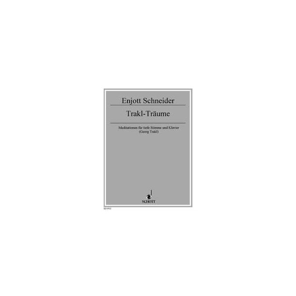 Trakl-Traume : Meditationen