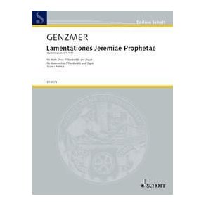 Lamentationes Jeremiae Prophetae GeWV 64 : (Lamentationes 1, 1-5)