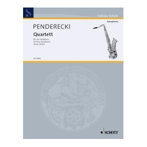 Quartet : fur vier Saxophone (SATBar)