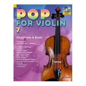 Pop for Violin Band 7 : Kiss From A Rose