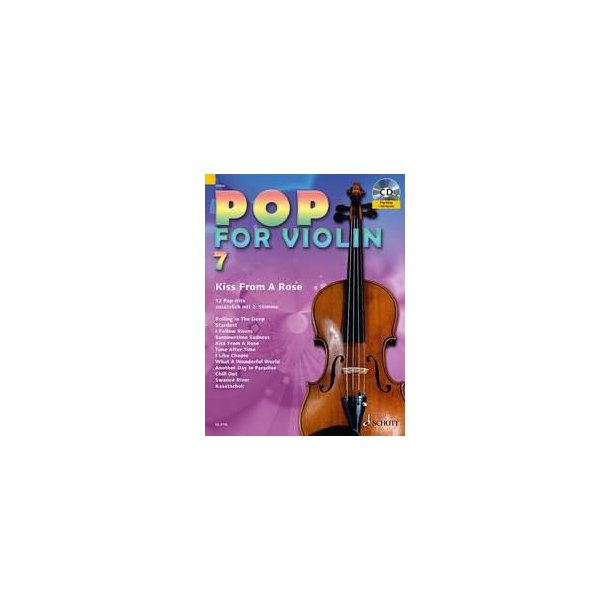 Pop for Violin Band 7 : Kiss From A Rose