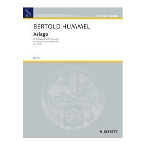 Asiago op. 107 b : for Percussion and Violoncello