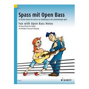 Fun With Open Bass Notes : 50 Easy Pieces for guitar