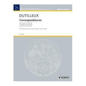 Correspondances : for soprano and orchestra