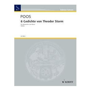 6 Gedichte von Theodor Storm