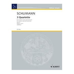 3 Quartets op. 41 : for 2 Violins, Viola and Violoncello