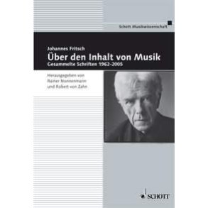 uber den Inhalt von Musik : Gesammelte Schriften 1964-2006