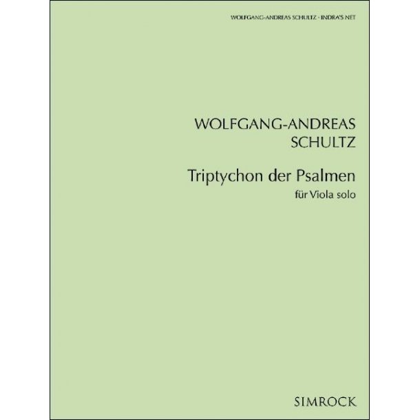 Triptychon der Psalmen : f&uuml;r Viola solo