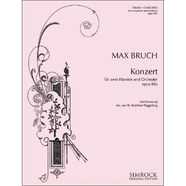 Konzert f&uuml;r zwei Klaviere und Orchester op. 88a