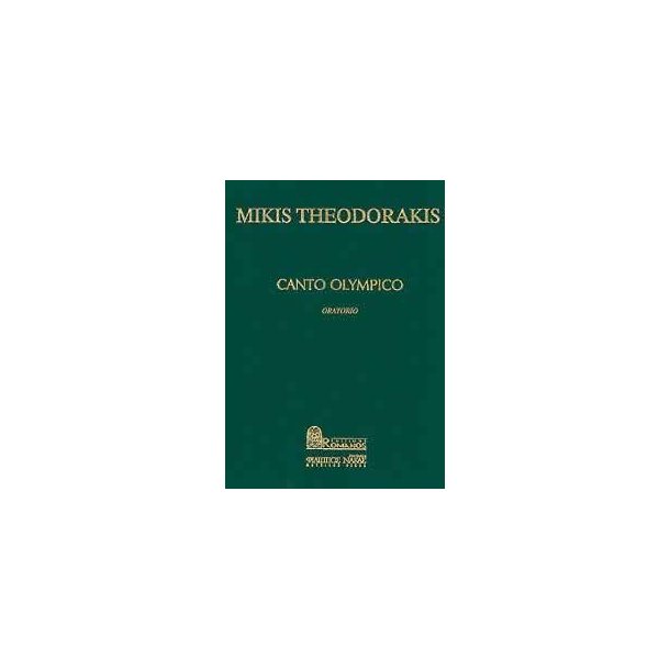 Canto Olympico : Oratorio