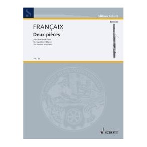 Two Pieces : for bassoon and piano