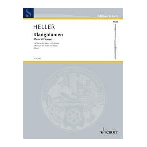 Musical Flowers : 14 Pieces for Flute and Piano
