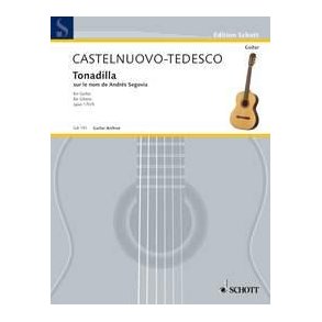 Tonadilla auf den Namen von A. Segovia op. 170/5