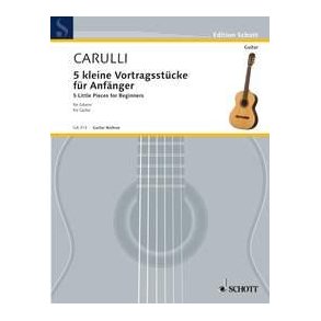 Funf kleine Vortragsstucke fur Anfanger